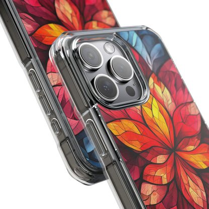 Flame Blossoms Glow iPhone Case - Impact