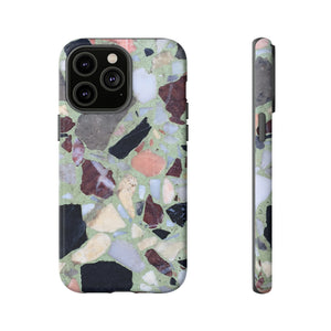 Terrazzo in Green - Protective Phone Case