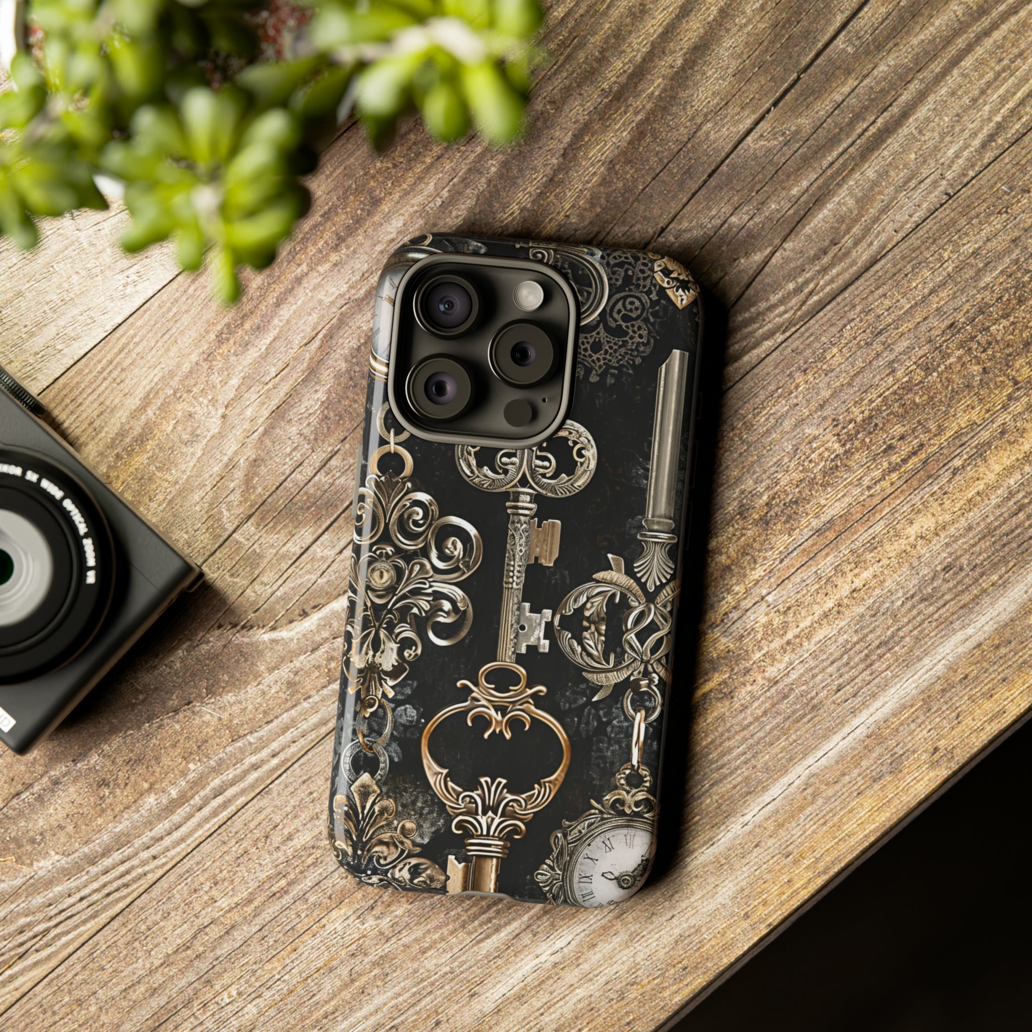 Vintage Love Lockets - Protective Phone Case