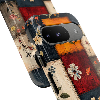 Floral Patches Bloom - Google Pixel Case
