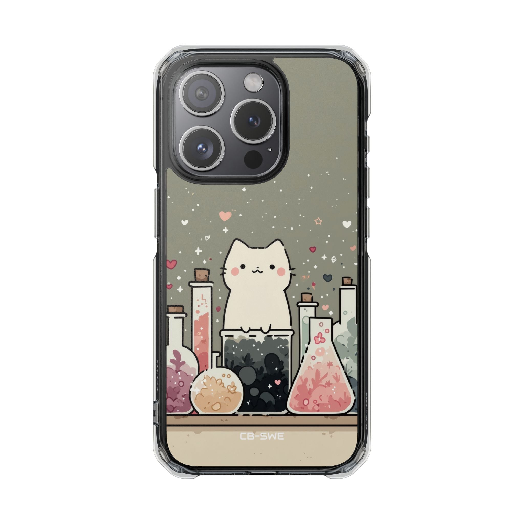 Cat Explores Potions iPhone Case - Impact
