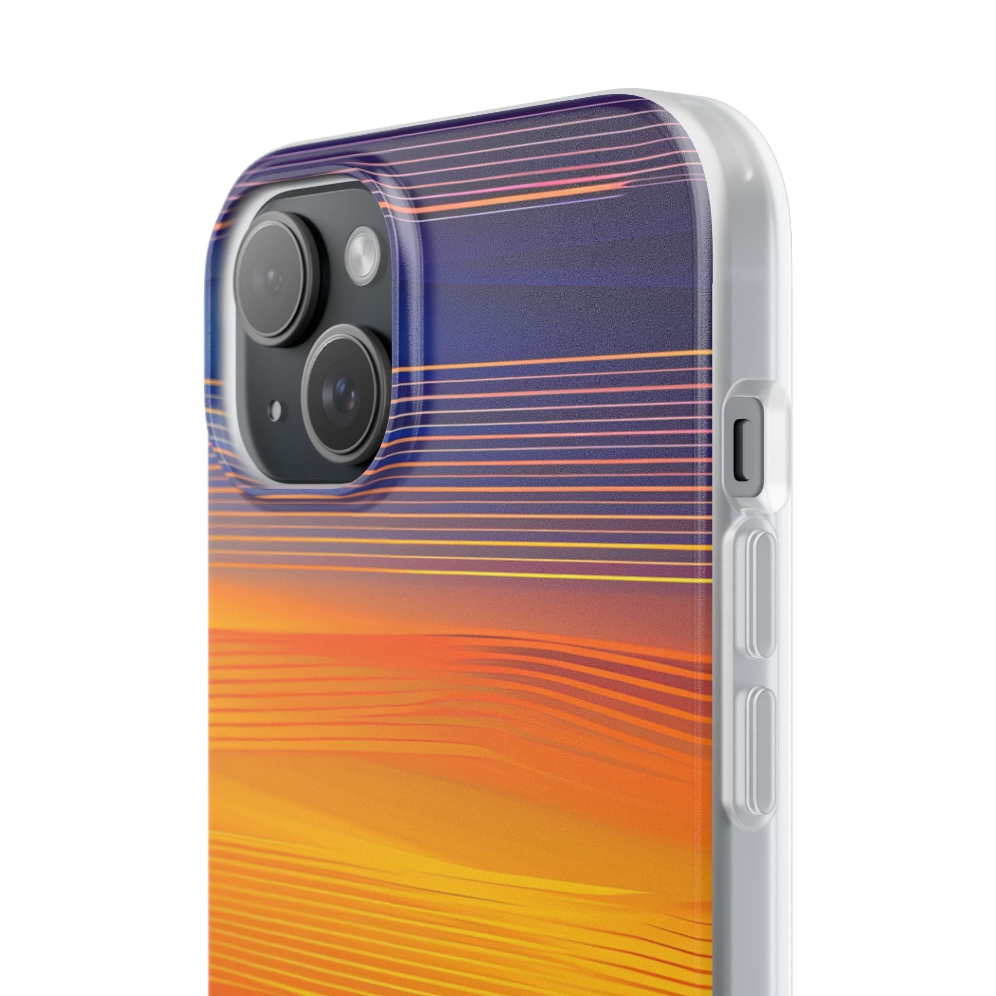 Gradient Sunset Flow iPhone 15 - Flexi Phone Case