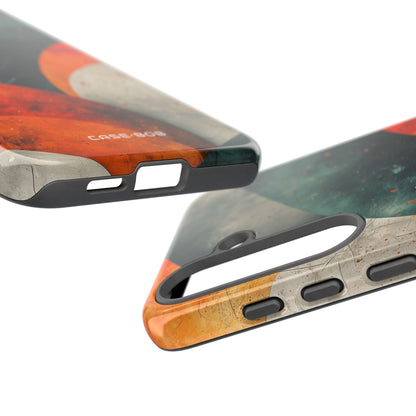 Crimson Wave Samsung S25 Plus Case - Tough