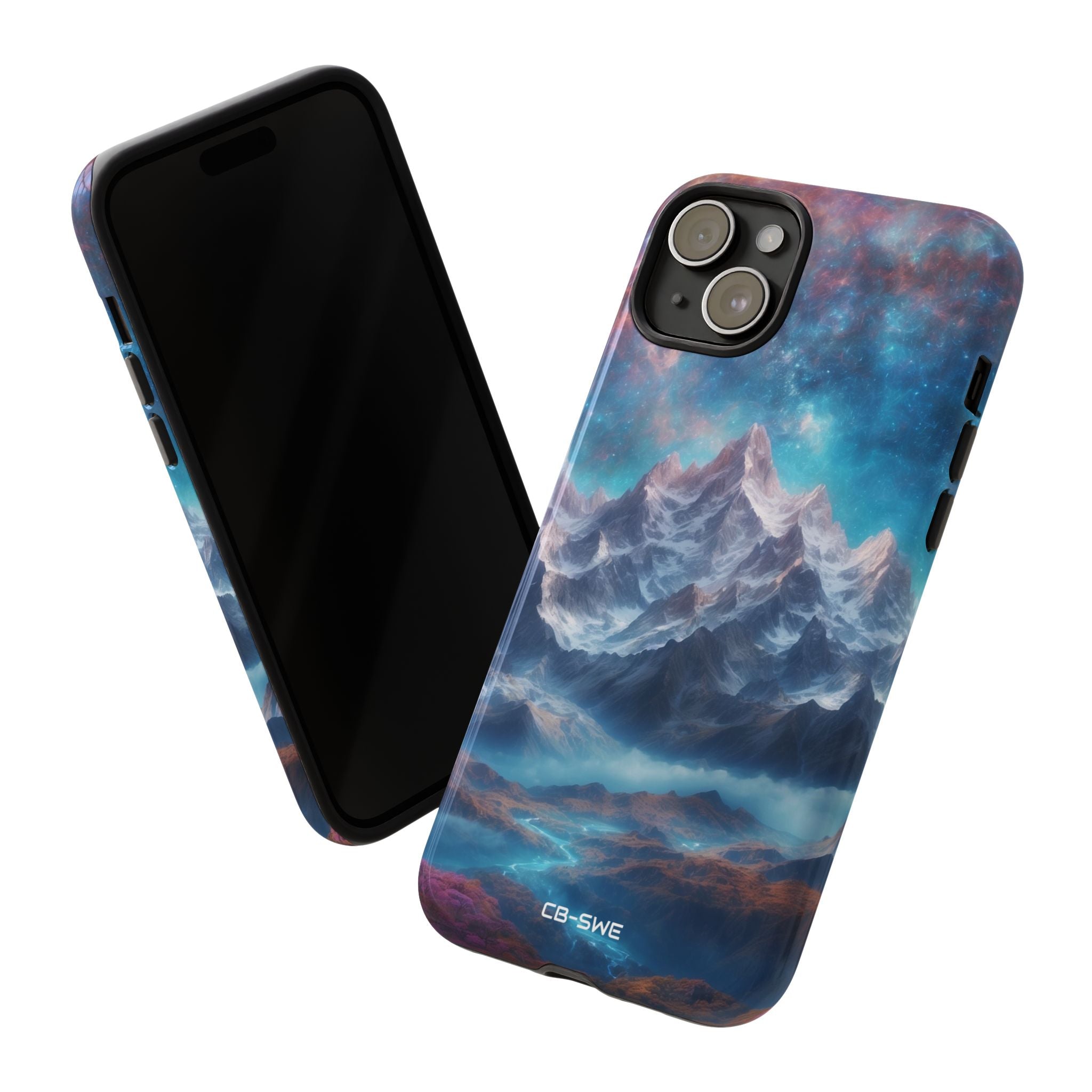 Celestial Mountains Rise - iPhone Case