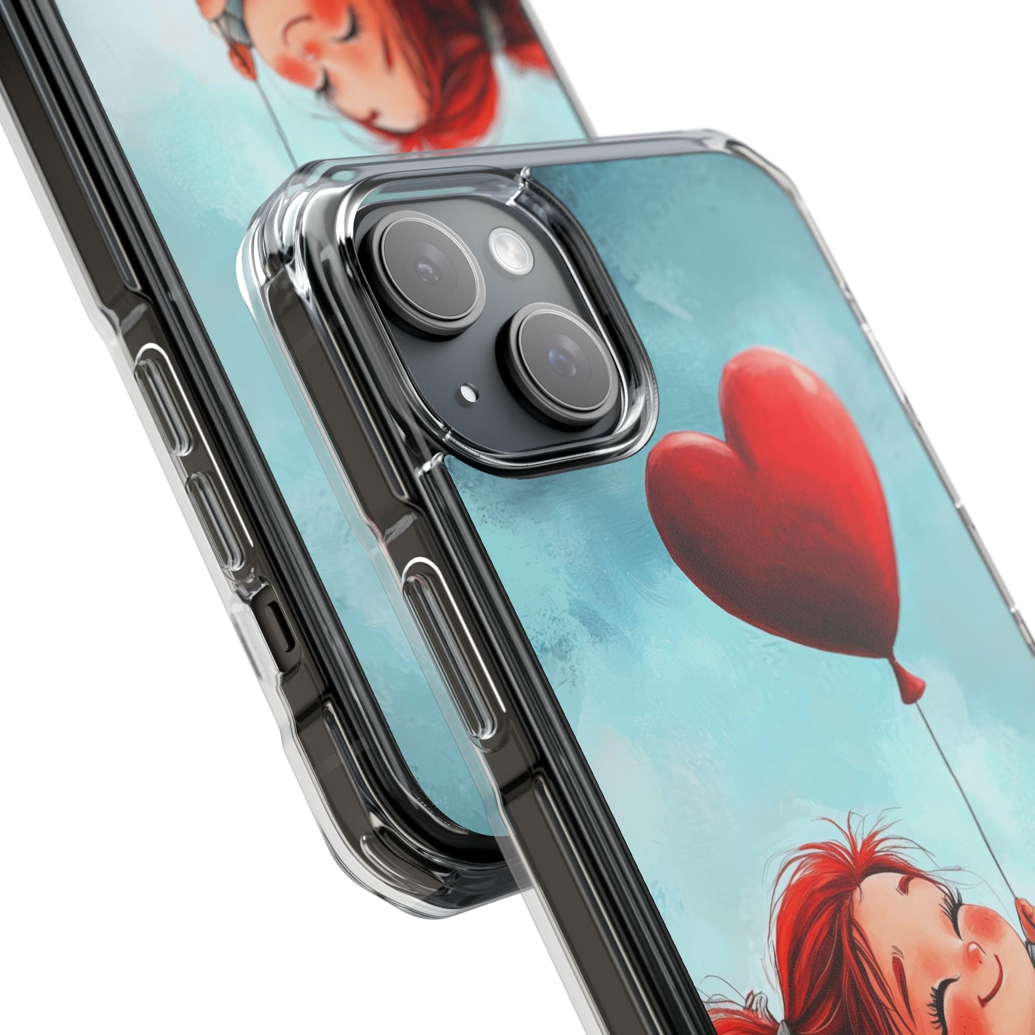 Joyful Girl Flies iPhone Case - Impact