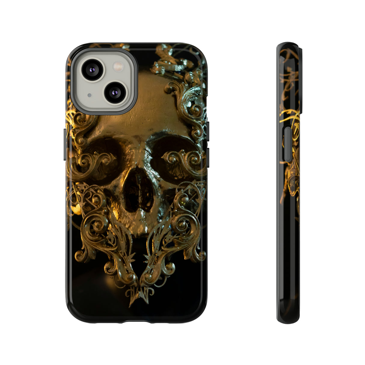 Golden Skull Trooper - Protective Phone Case