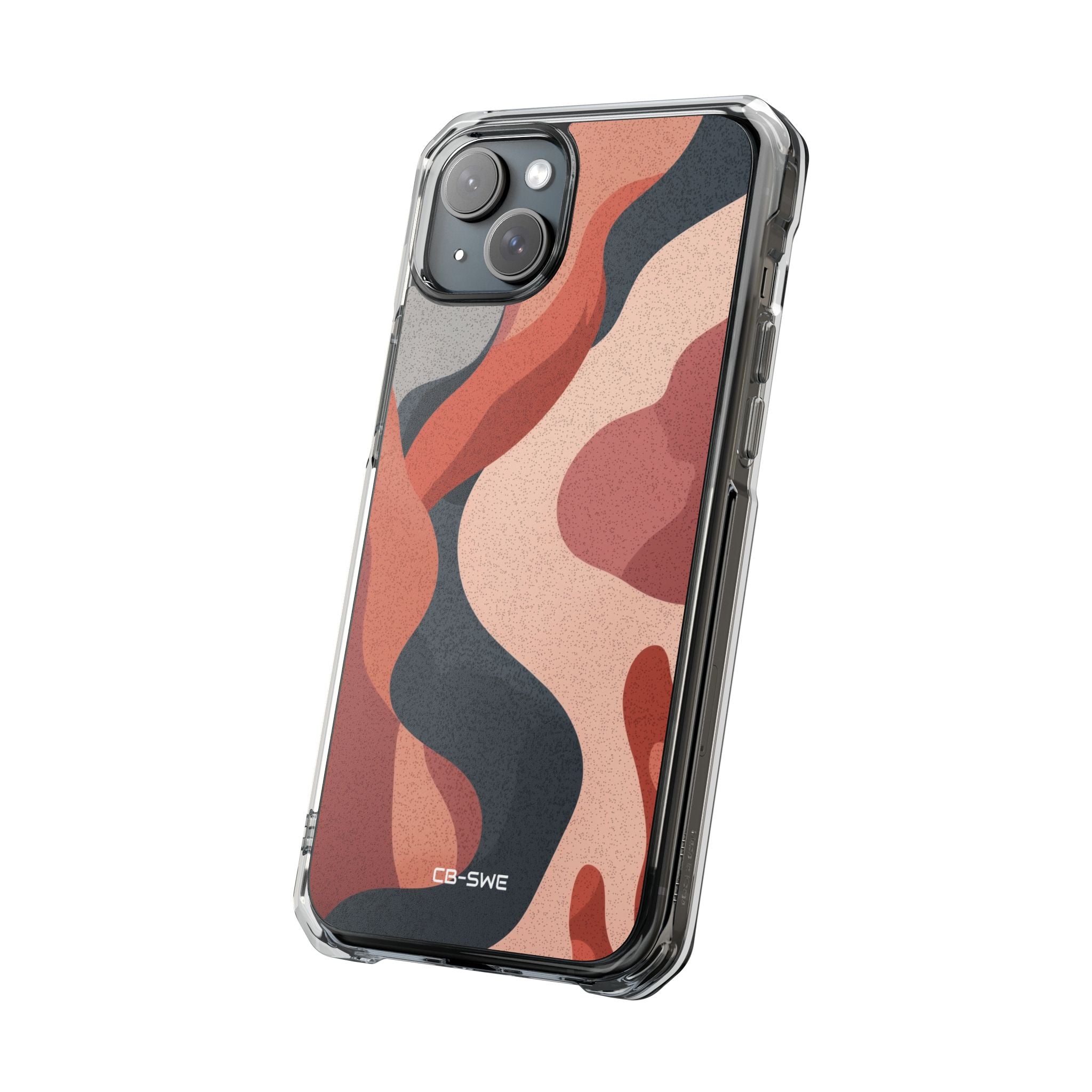 Flowing Earth Tones iPhone Case - Impact