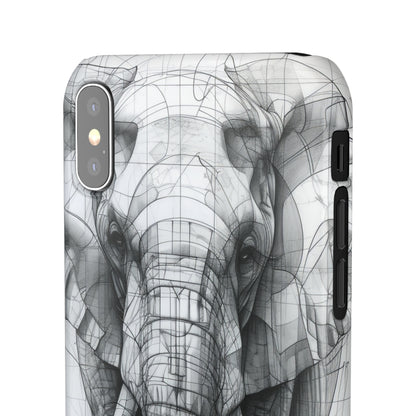 Technic Elephant | Slim Phone Case for iPhone