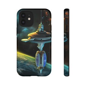 Station in Gorgeous Space - Protective Phone Case