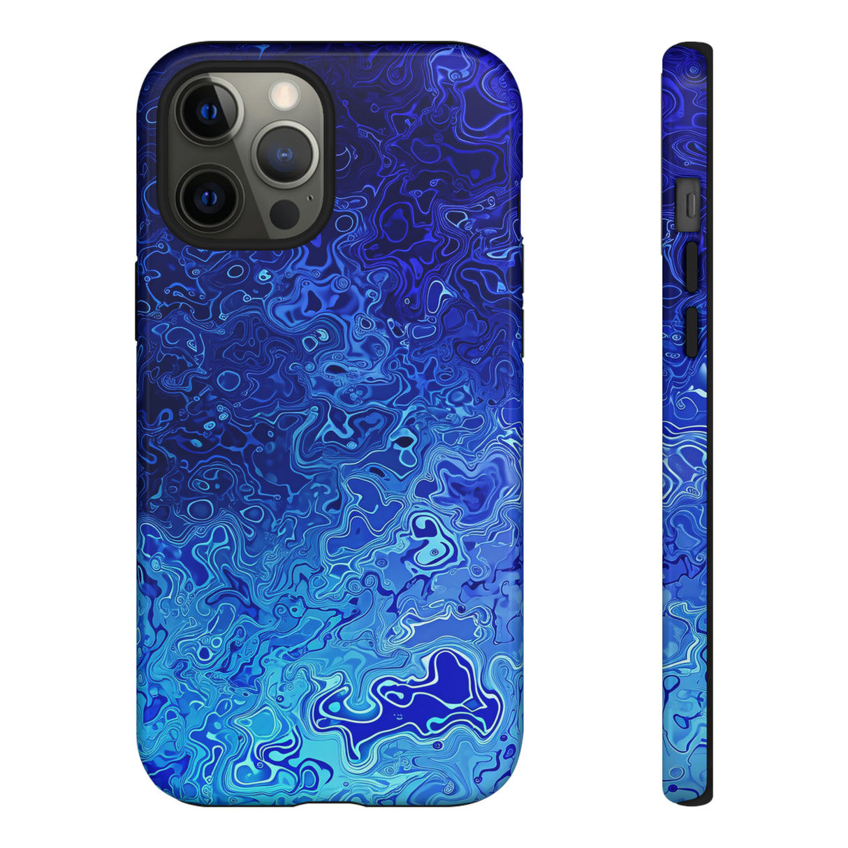 AI Fusion: Metallic Gradient - Protective Phone Case