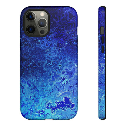 AI Fusion: Metallic Gradient - Protective Phone Case