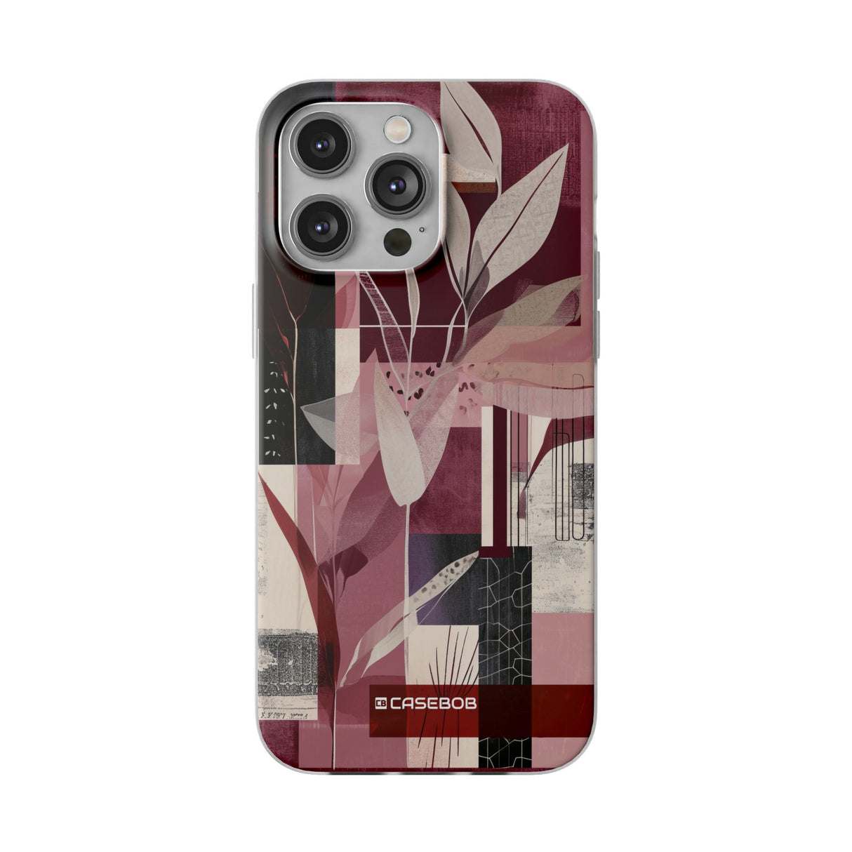 Marsala Design Showcase | Handyhülle für iPhone (Flexible Hülle) 