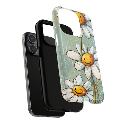 Sunny Daisy Smiles iPhone 15 Pro Case - Tough+