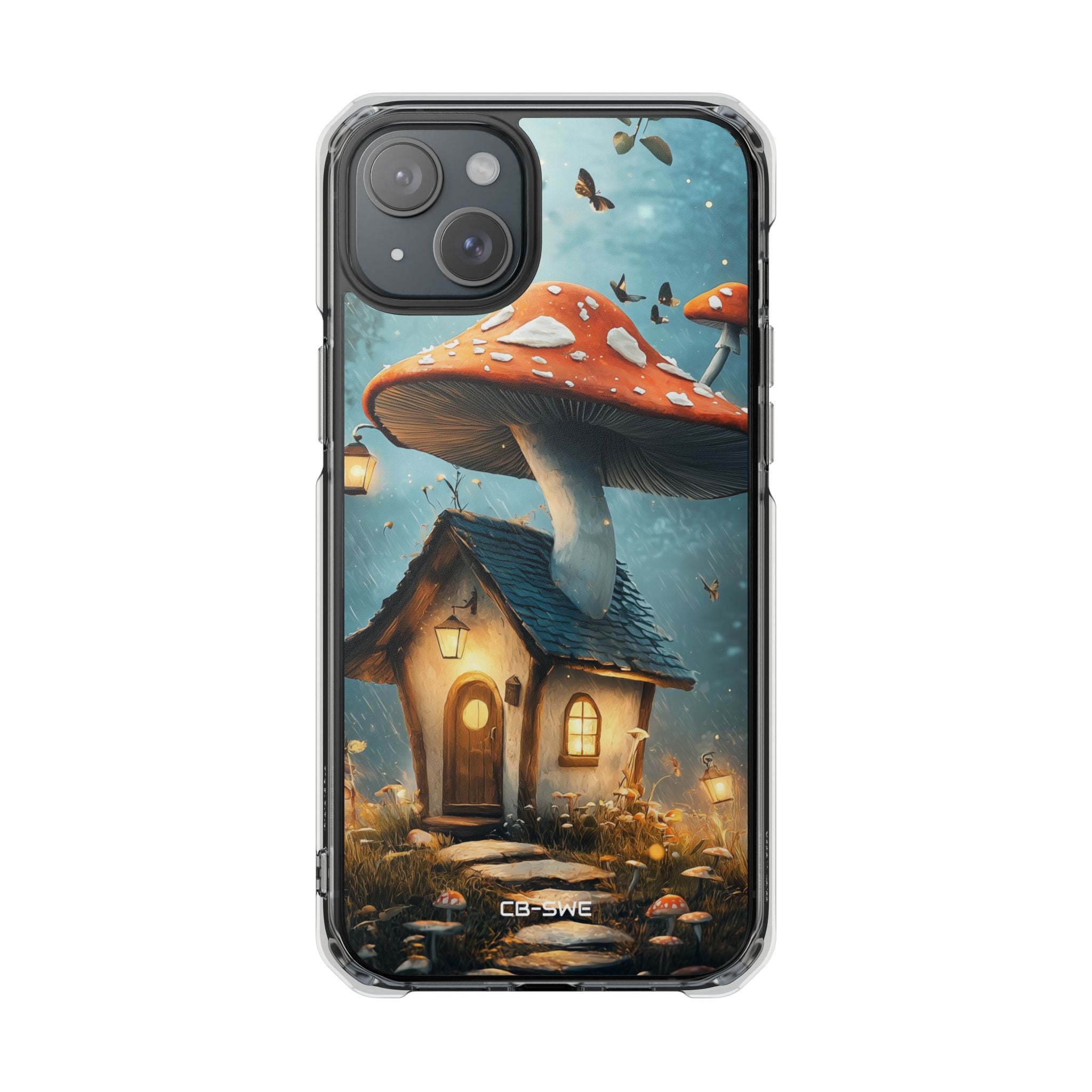Mushroom House Glows iPhone Case - Impact