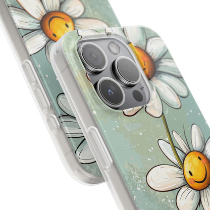 Sunny Daisy Smiles iPhone 15 Pro Case - Soft