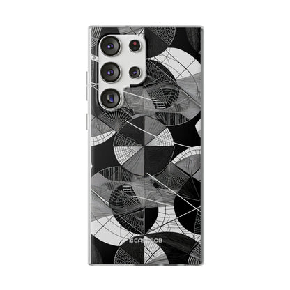 Geometric Elegance | Flexible Phone Case for Samsung Galaxy