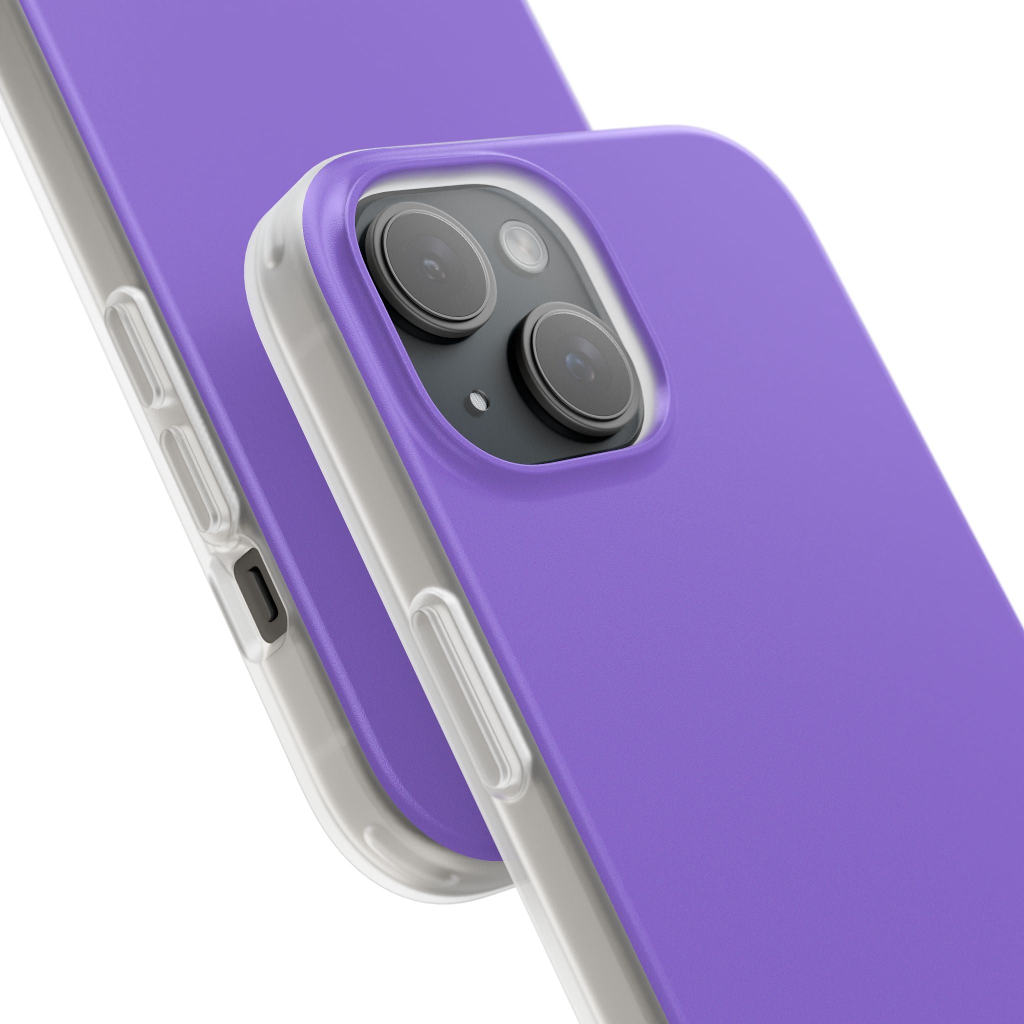 Medium Purple iPhone 15 - Flexi Phone Case