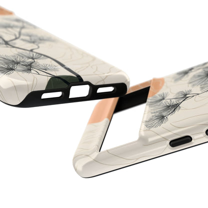 Spiky Tree Sunset Google Pixel 8 Pro Case - Tough