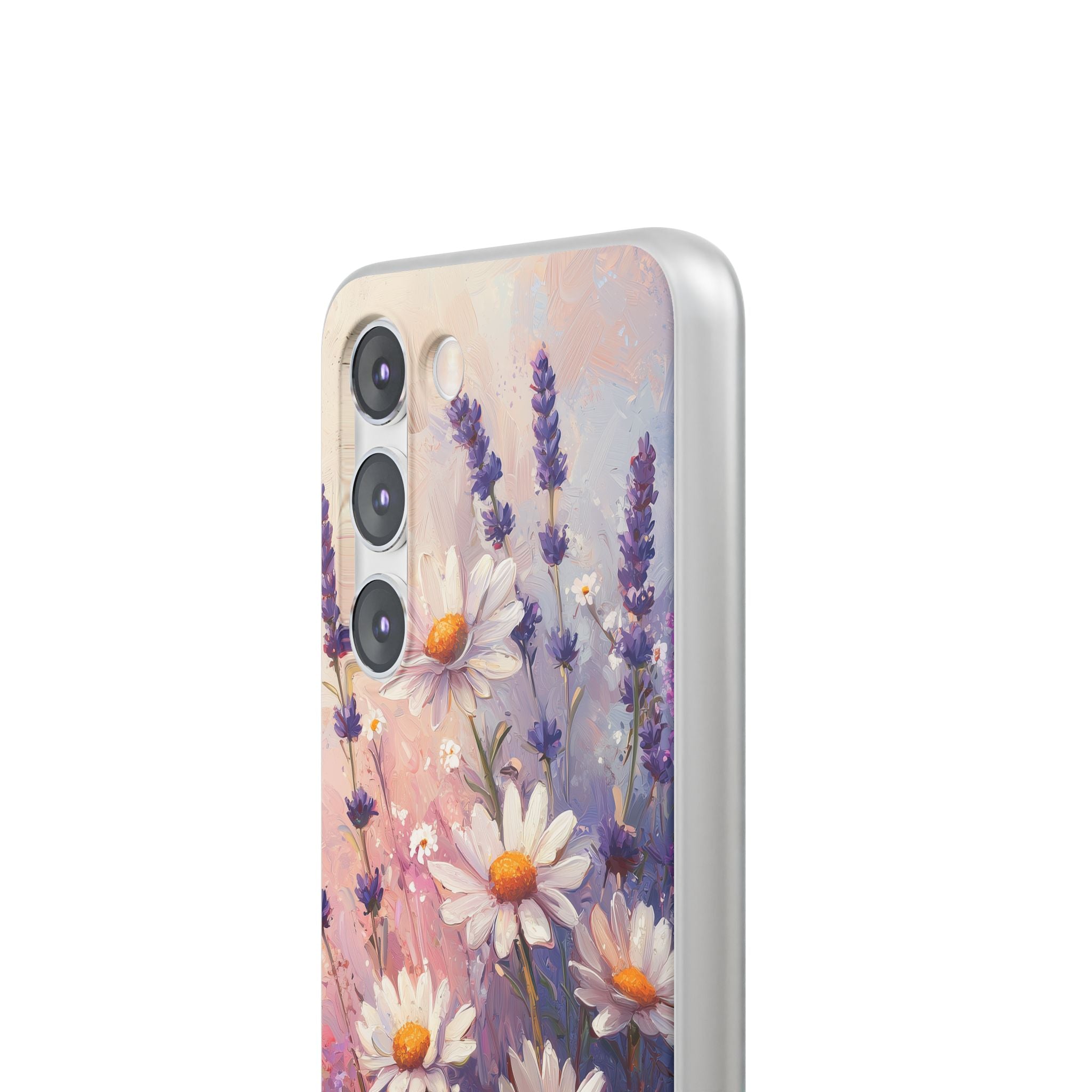 Daisy Lavender Bloom Samsung S23 Case - Soft