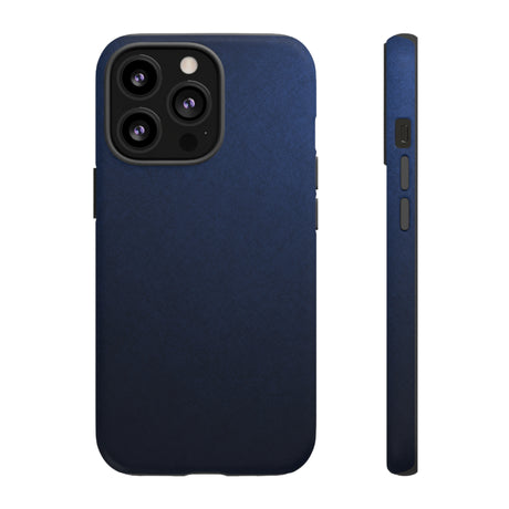 Gradient Black & Blue iPhone Case (Protective) iPhone 13 Pro Matte Phone Case