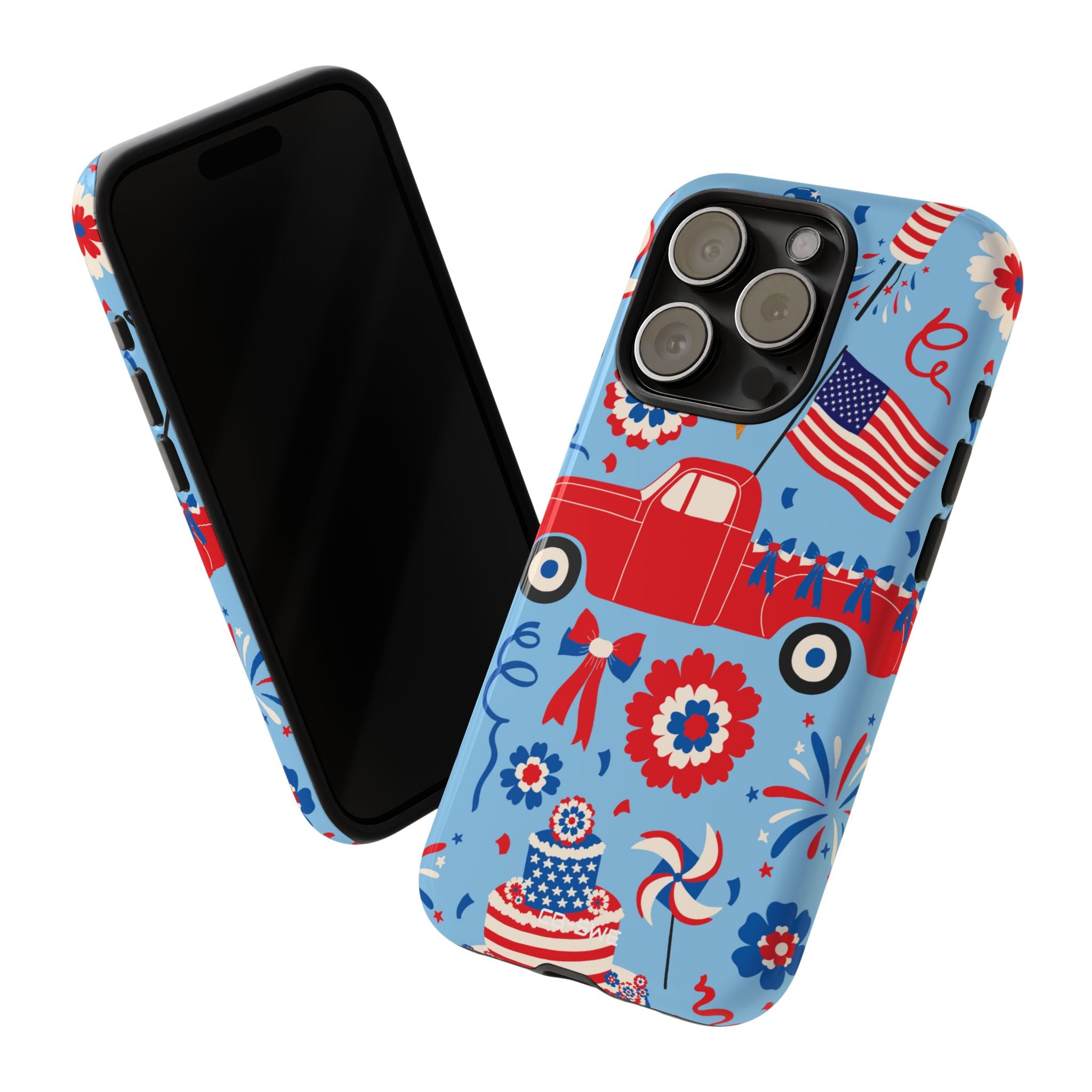 Celebration Fireworks Burst - iPhone Case