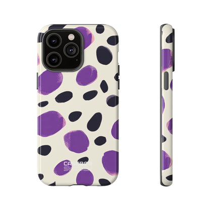 Purple Pebble Dance iPhone 14 - Resistente