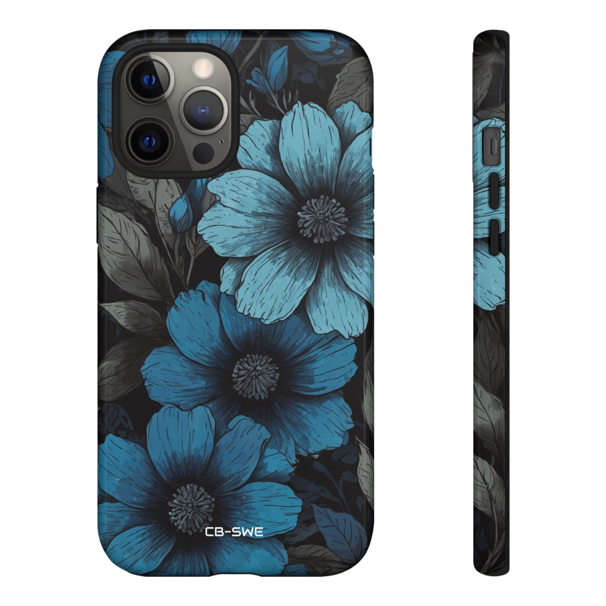 Flower Embrace Depth - iPhone Case