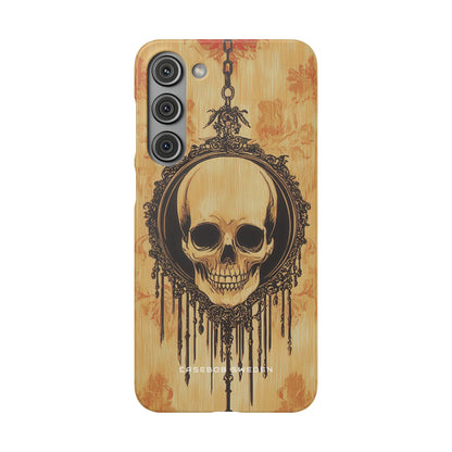 Gothic Skull Elegance Samsung S23 - Slim Phone Case