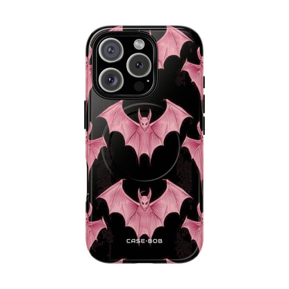 Pink Batwave iPhone 16 Pro Case - Tough+