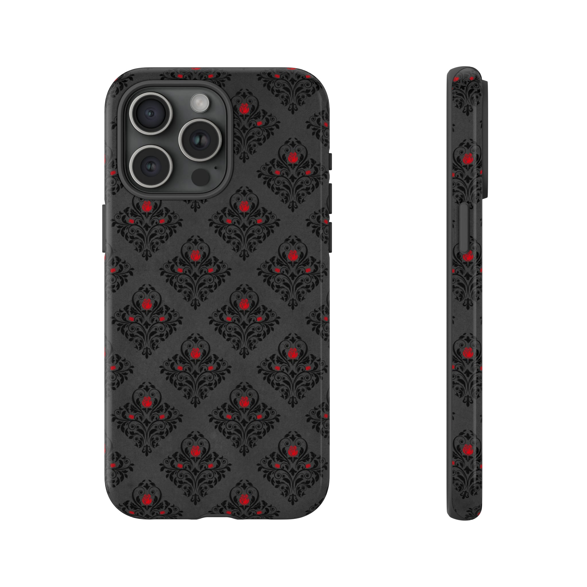 Pixrose Gothic Flower - Protective Phone Case