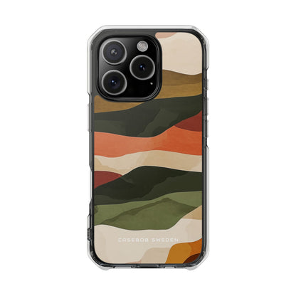 Earthflow Harmony iPhone 16 - Clear Impact Phone Case