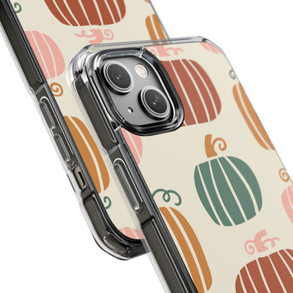 Whimsical Pumpkin Harmony iPhone Case - Impact