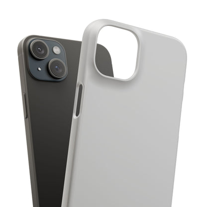 Light Gray iPhone 15 - Slim Phone Case