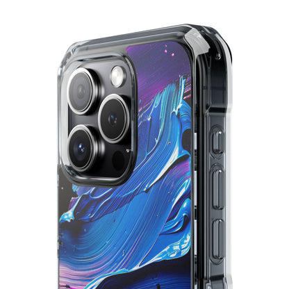 Ethereal Energy Flow iPhone 15 - Clear Impact Phone Case