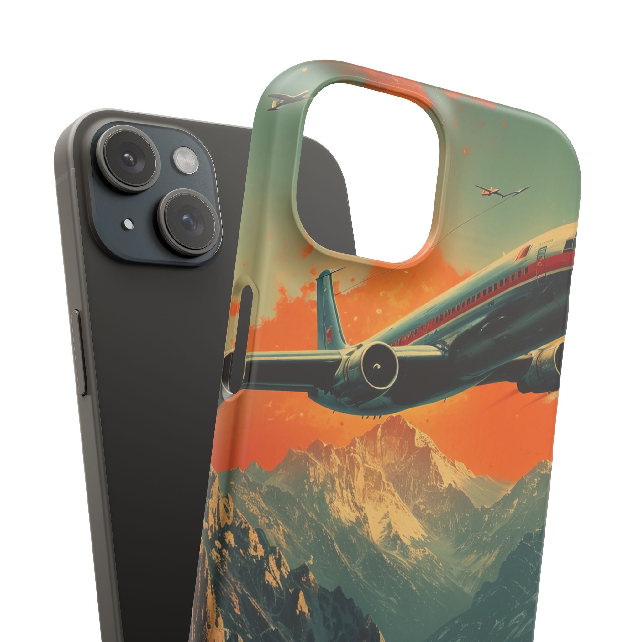 Vintage Skyward Adventure iPhone 15 - Slim Phone Case