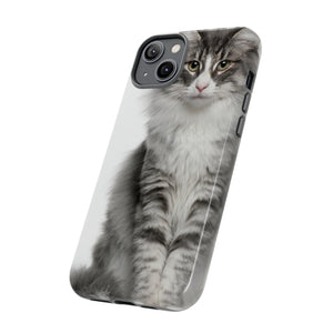 Forest Cat - Protective Phone Case