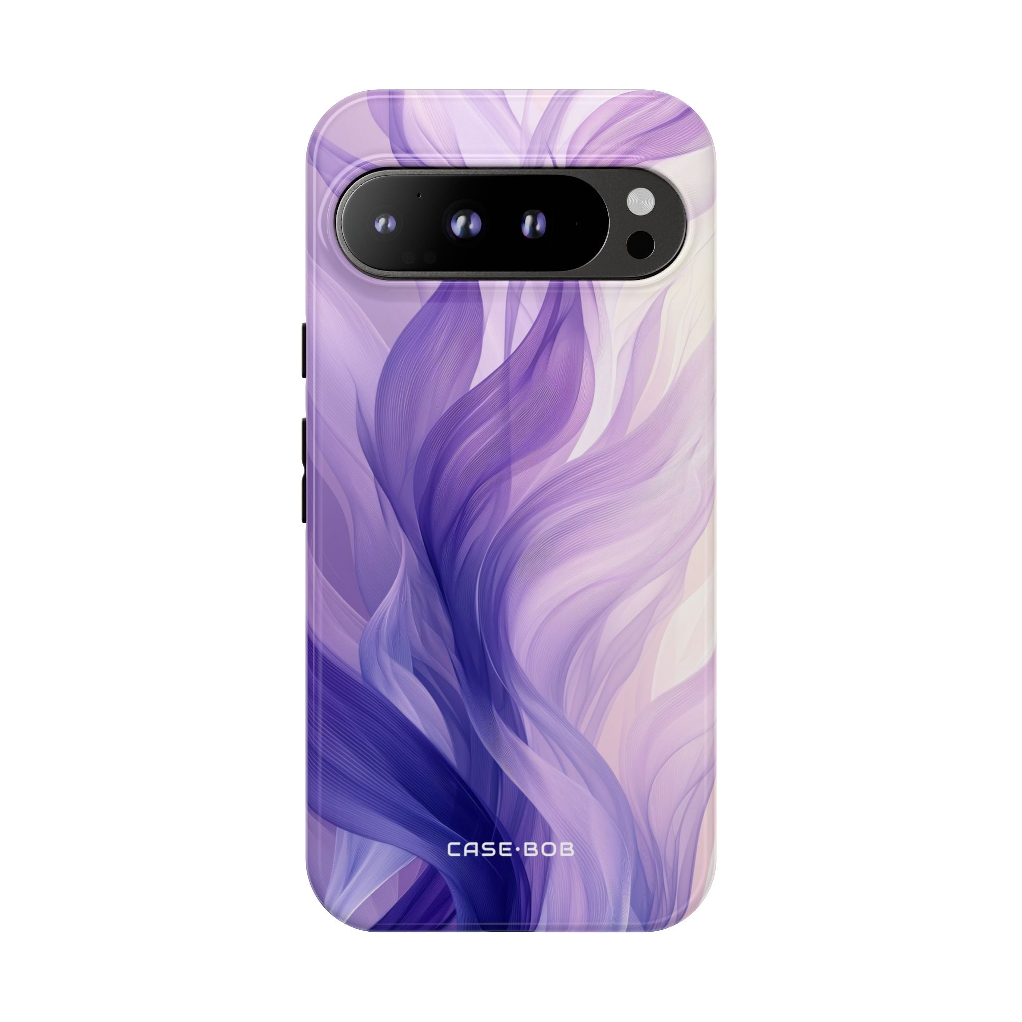 Purple Ribbon Waves Google Pixel 9 Pro XL Case - Tough