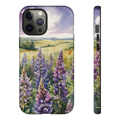 Lupins Dance Light - iPhone Case