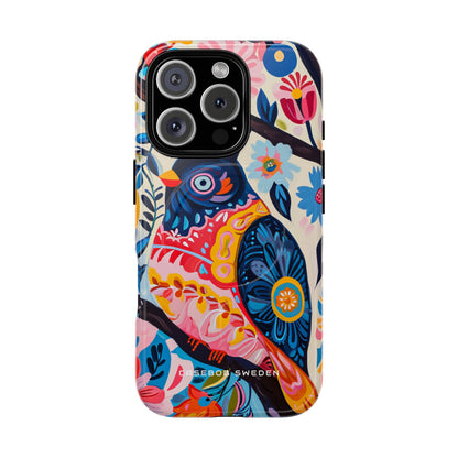 Whimsical Vintage Owl with Floral Charm iPhone 16 | Tough+ Phone Case