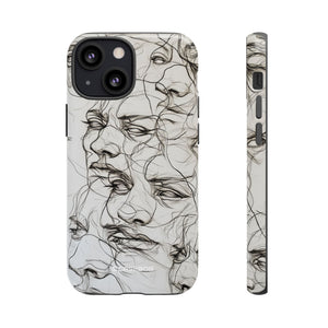 Ethereal Faces | Protective Phone Case for iPhone