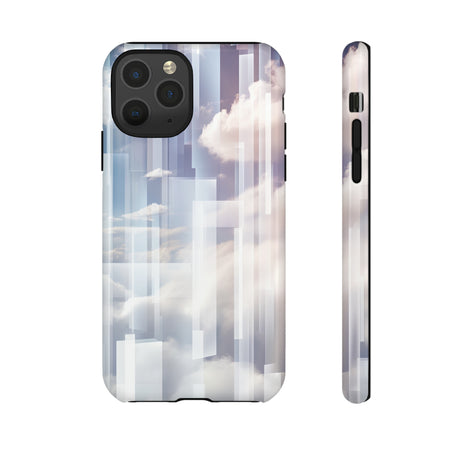 Cloudscape Gradient: Computing Elegance - Protective Phone Case