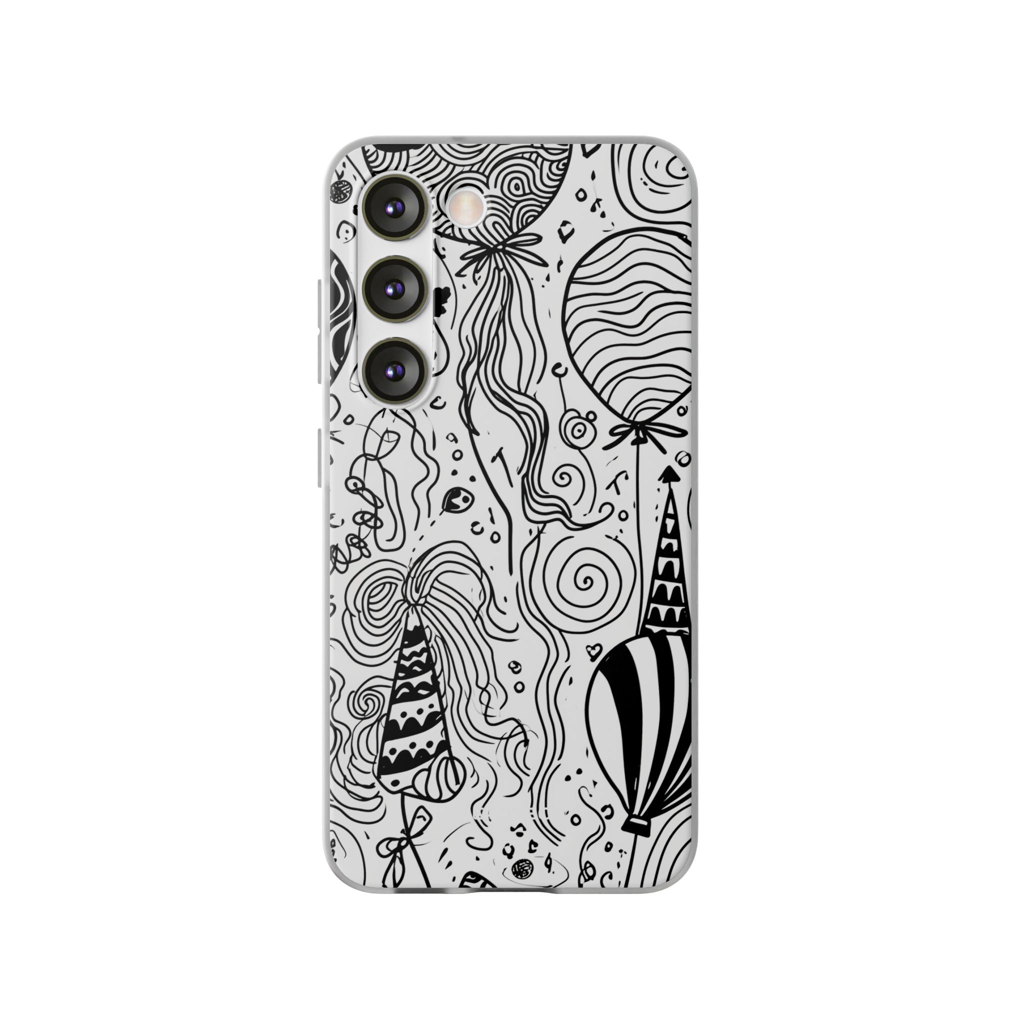 Whimsical Festivity | Flexible Phone Case for Samsung Galaxy