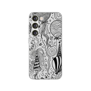 Whimsical Festivity | Flexible Phone Case for Samsung Galaxy