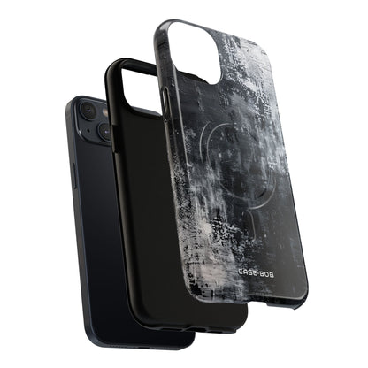 Textured Blackscape iPhone 14 Plus Case - Tough+