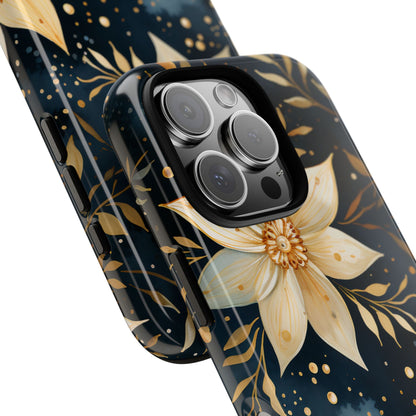 Floral Elegance Flourishes - iPhone Case