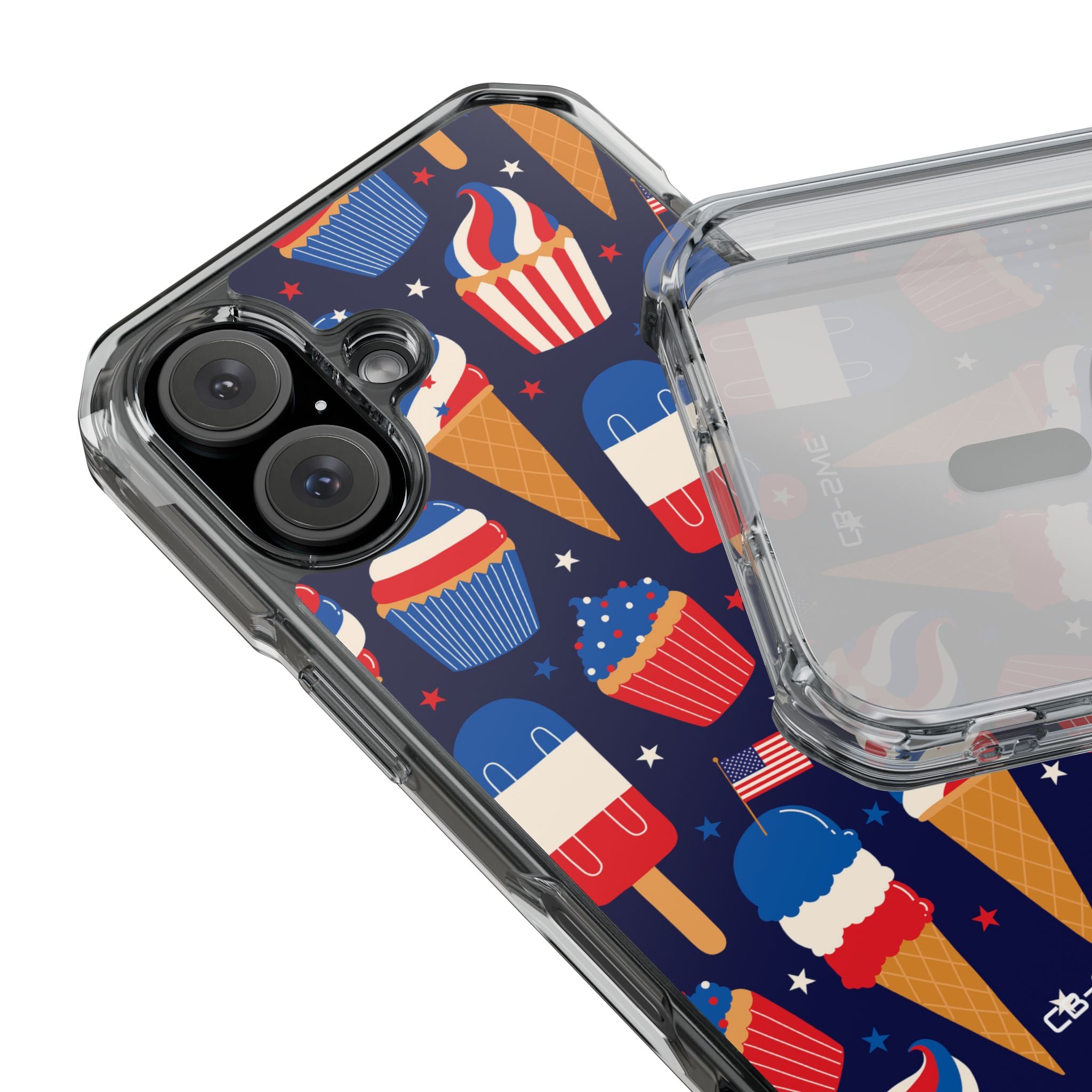 Festive Ice Cream Celebration iPhone Case - Impact