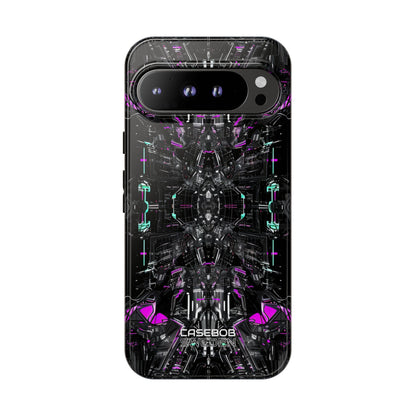 Cybernetic Neon Nexus Google Pixel 9 - Resistente