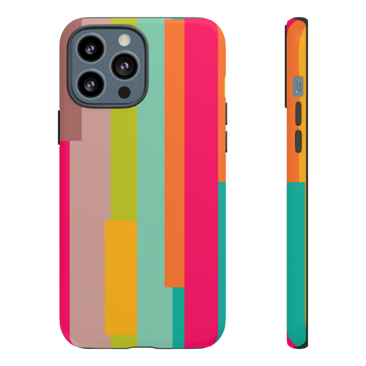 Geometrical Colorful - Protective Phone Case