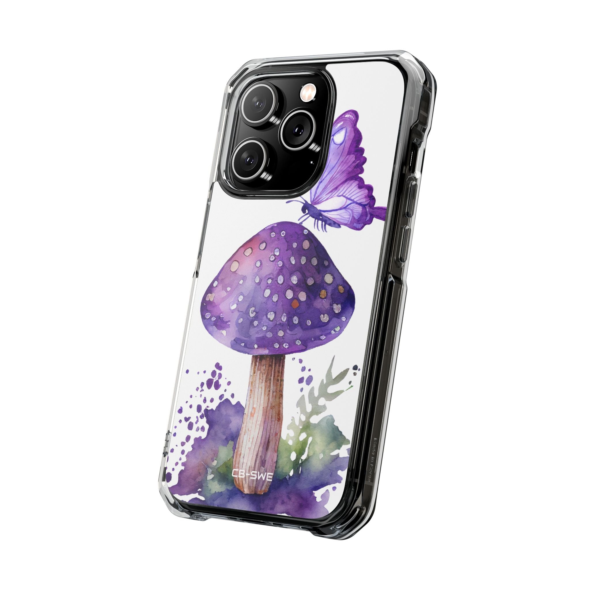 Whimsical Butterfly Perch iPhone Case - Impact
