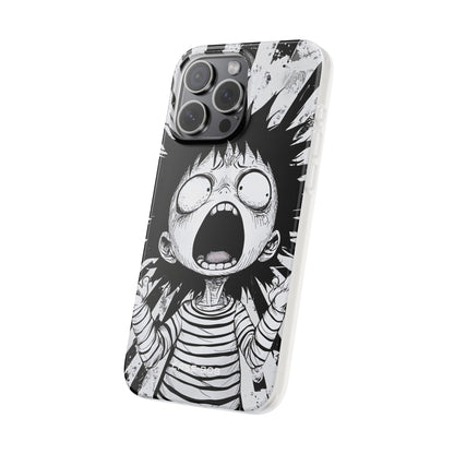 Screaming Stripes iPhone 15 Pro Max Case - Soft